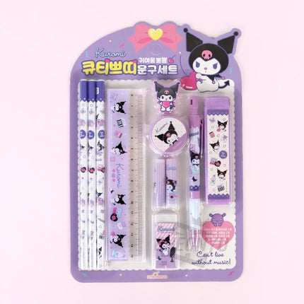 Sanrio Cutie Petite Stationery Gift Set -  Kuromi