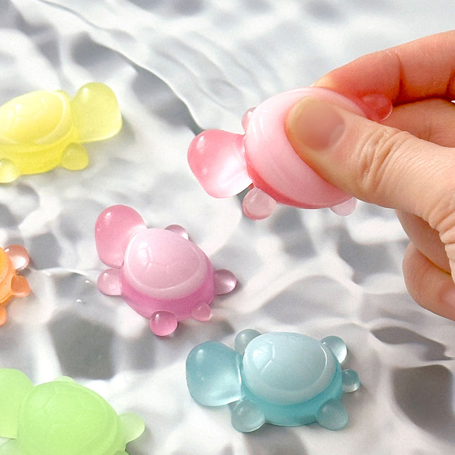 Find a random squishy glowing turtle, Sets of 30pcs