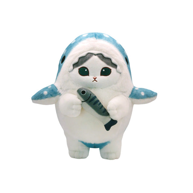 MofuSand Blue Bay Cat Shark Costume (25cm) Plush
