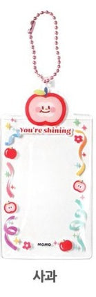Clear Photocard Holder - Apple