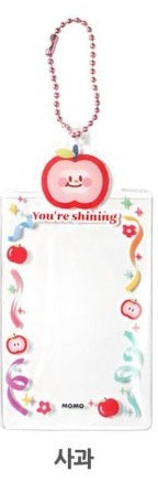 Clear Photocard Holder - Apple