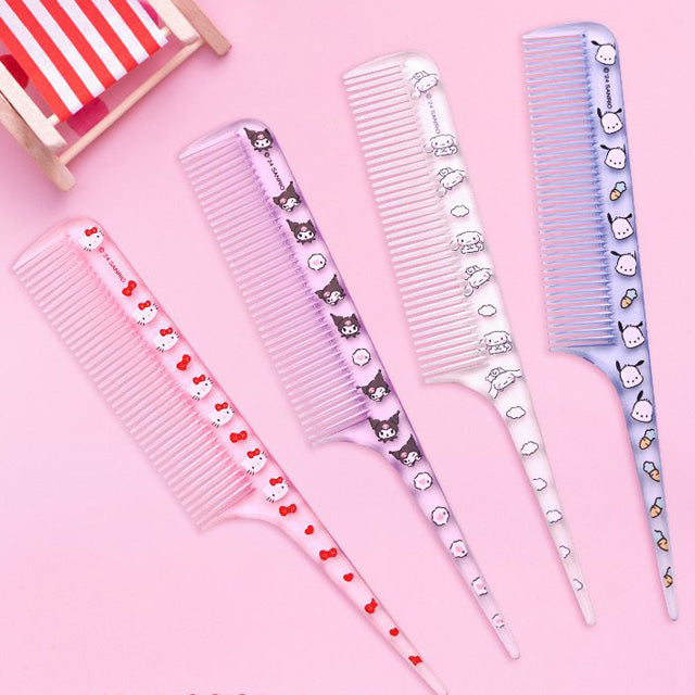 Sanrio - Sanrio Clear Tail Comb - Hello Kitty