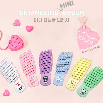 Sanrio - Sanrio Mini Detangling Brush - Hello Kitty