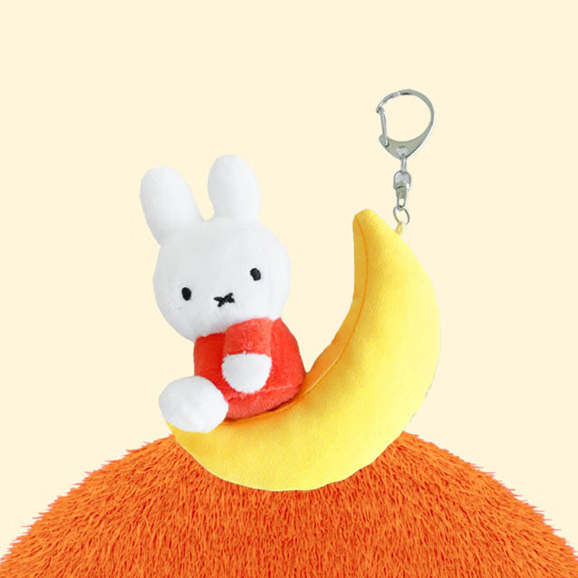Miffy Dream Keyring Doll Set of 2_crescent moon