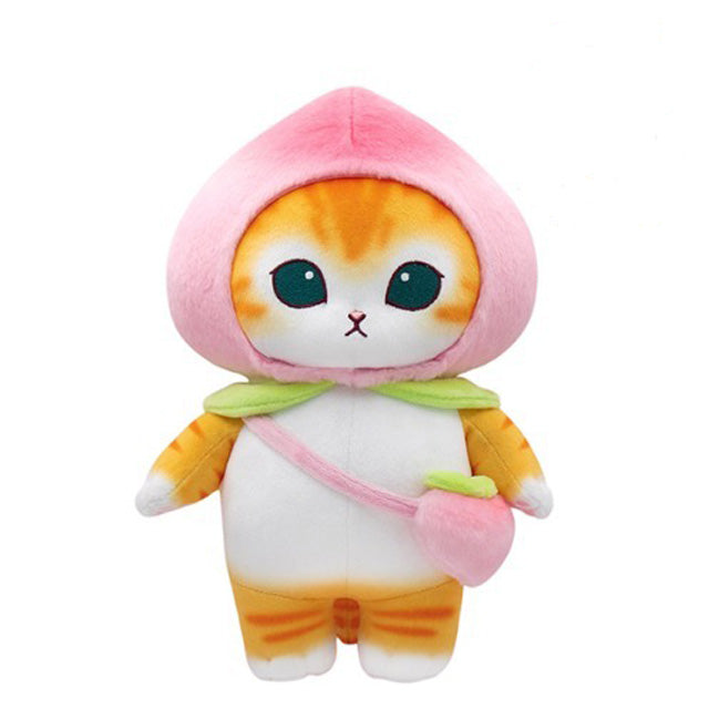Mofusand Fruit Costume Medium Plush 28cm _ Peach
