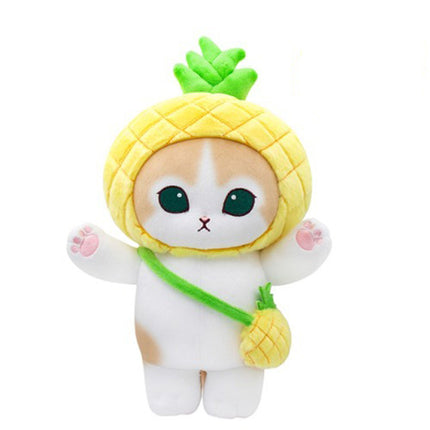 Mofusand Fruit Costume Medium Plush 28cm _  Pineapple