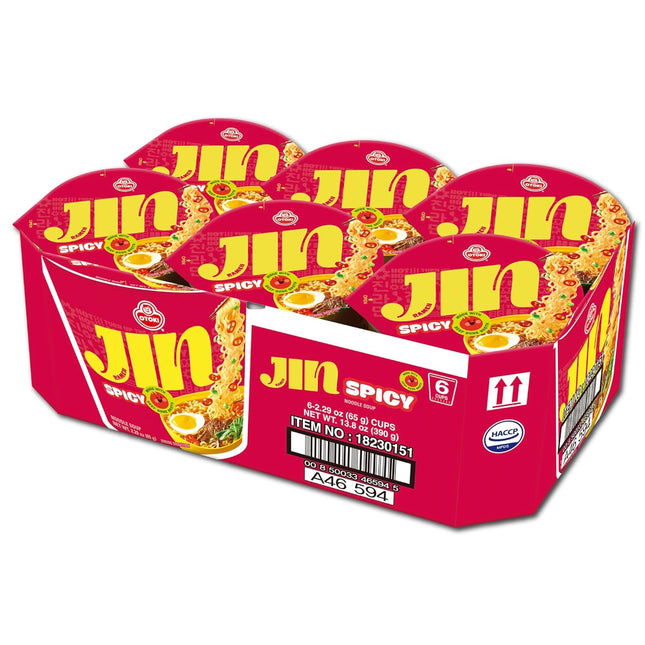 [OTTOGI] Cup Ramen, Jin Hot, scharf 65g