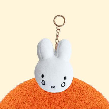 Miffy Crying Face Keyring _ White