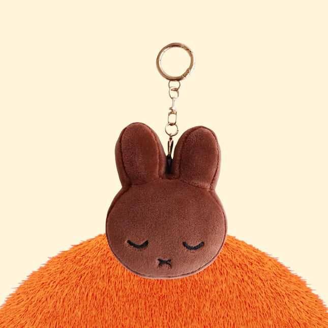 Miffy Face Keyring – Brown