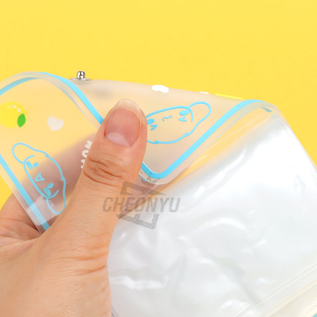 Sanrio Characters Soft Photocard Case - Cinnamoroll