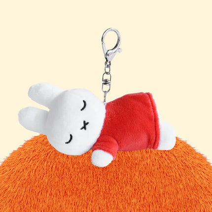 Eyes Closed Miffy Keyring - Orange