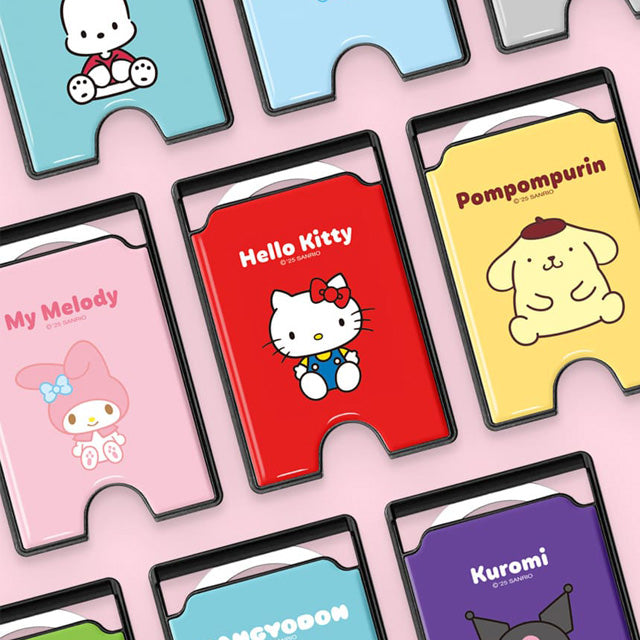 Sanrio Characters Sitty MagSafe Epoxy Card Holder - Hello Kitty