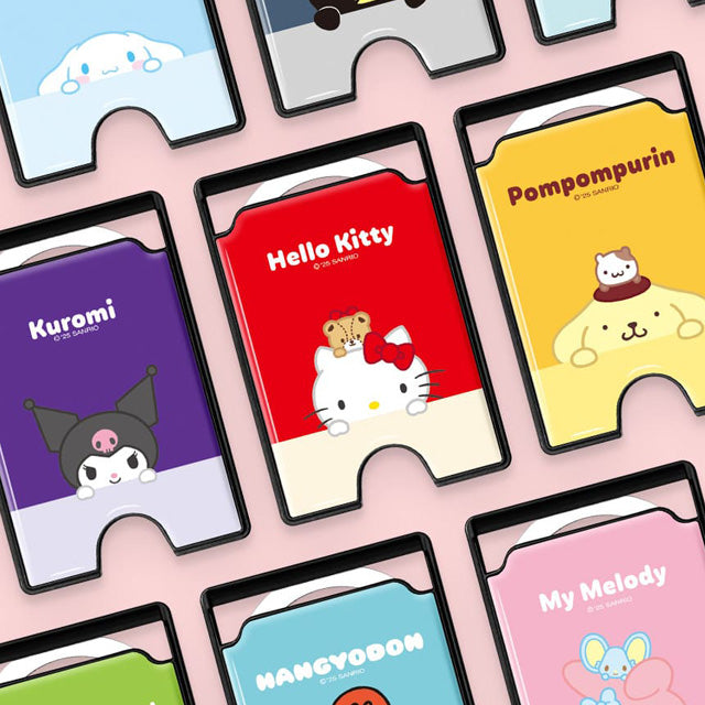 Sanrio Characters Peek MagSafe Epoxy Card Holder - Hello Kitty