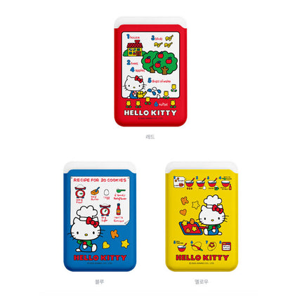 Hello Kitty Recipe Magsafe Card Slot (Matte) - Red