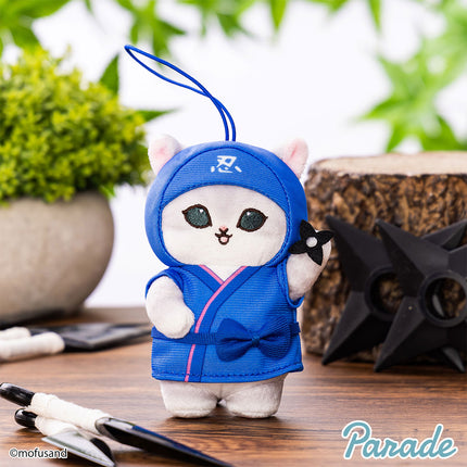 mofusand Ninja Mascot 10cm_Blue