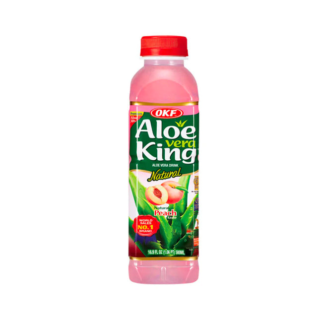 [OKF] Aloe Vera Peach 500ml(+Pfand)