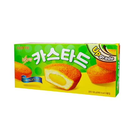 [LOTTE] Custard Cake 138g (23g*6)