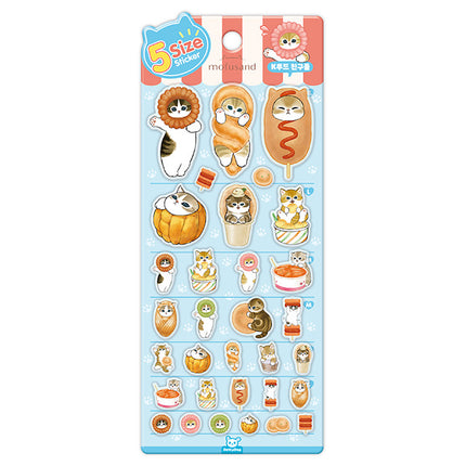 mofusand 5-Size Sticker K-Food Friends