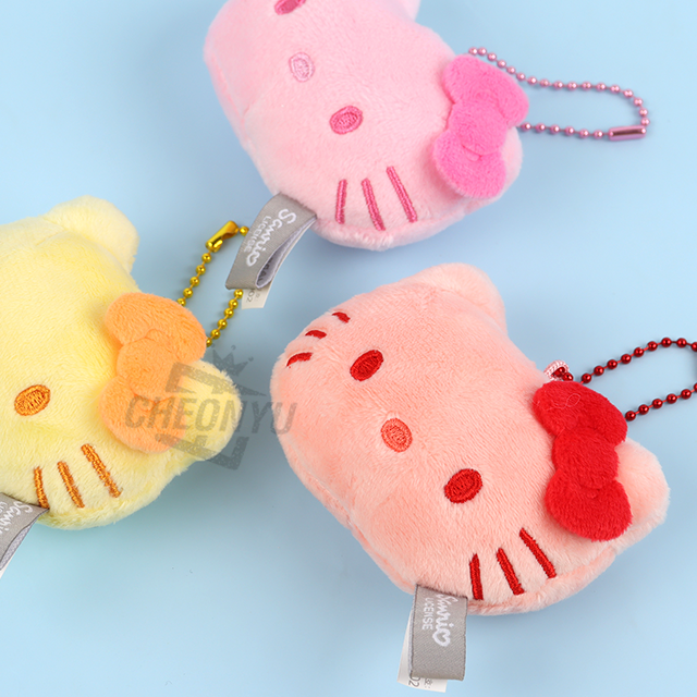 Sanrio - Hello Kitty Colored Face Mascot Keyring