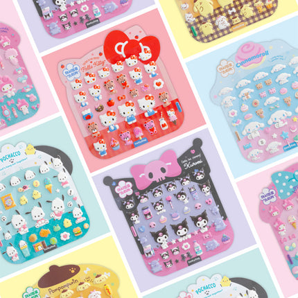 Sanrio Marshmallow Stickers - Kuromi