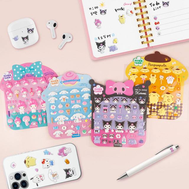 Sanrio Marshmallow Stickers - Chococat