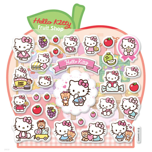 Hello Kitty Mini Puffy Stickers