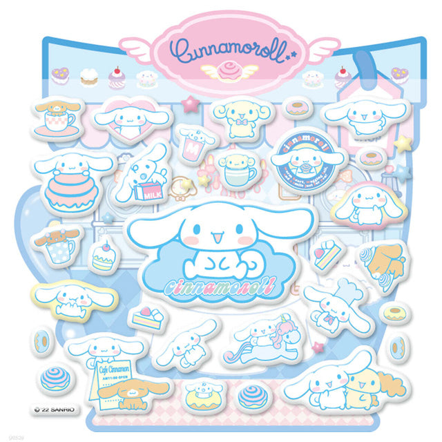 Cinnamoroll Mini Puffy Stickers