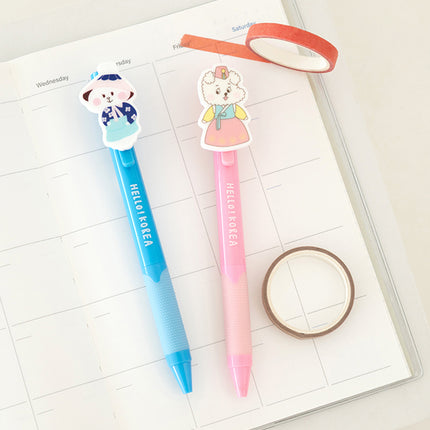 Hello Korea 3 color Gel Pen - A ssi