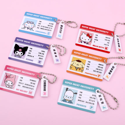 Sanrio Characters_Random Student ID Keyring