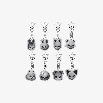 Stray Kids - EVIL SKZOO ACRYLIC KEYRING - SKZOO Everywhere All Around The World