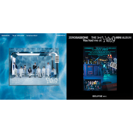 ZEROBASEONE - 3rd Mini Album [You had me at HELLO] (ECLIPSE ver./SUNSHOWER ver.)