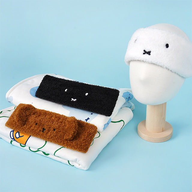 Miffy Face Wash Headband - Miffy Black