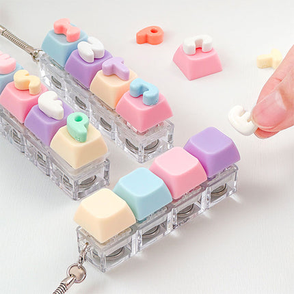MBTI Light Keycap Keyring