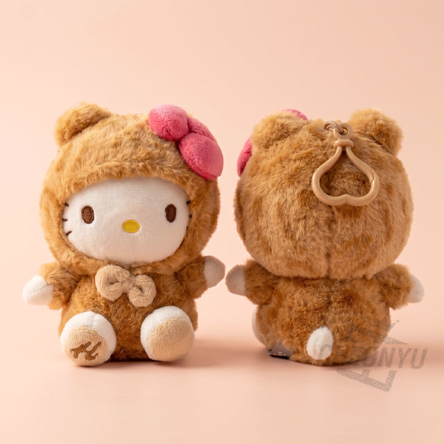 Sanrio Leopard Print Bag Charm 13cm_  Hello Kitty