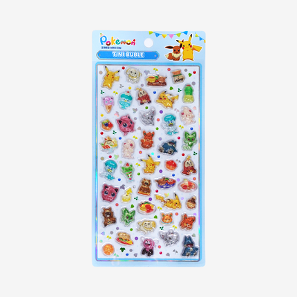 3D Crystal Sticker Pokemon Series - Pokémon and Brunch Time