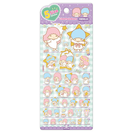 Sanrio 5-Size Sticker - Little Twin Stars