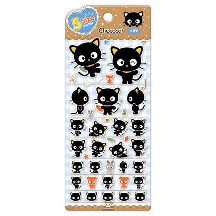Sanrio 5-Size Sticker - Chococat