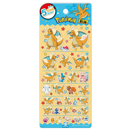 Pokémon 5-Size Sticker – Dragonite