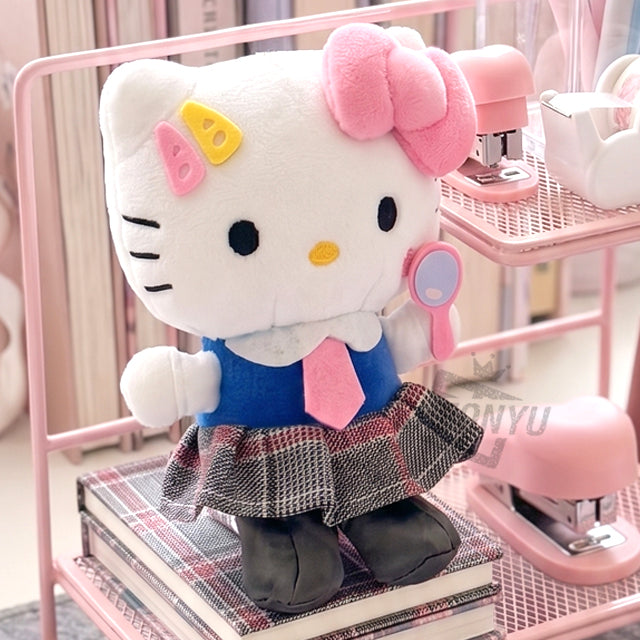 Sanrio School Look Bag Charm 13cm_Hello Kitty