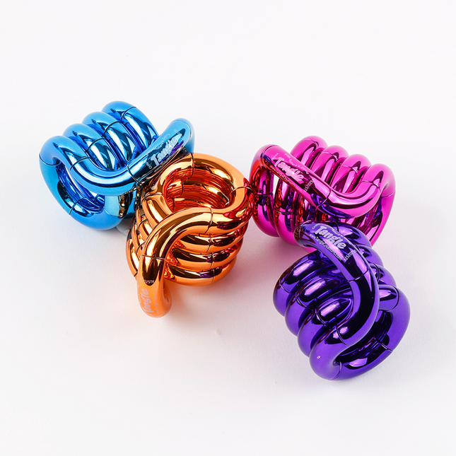 Tangle GEMS Fidget Toy_Metalic, Random
