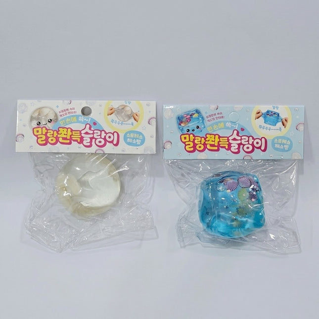 Seashell Pearl Slime Squishy, Random