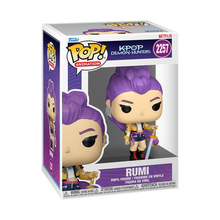 Funko Pop! K-Pop Demon Hunters Figure - Rumi