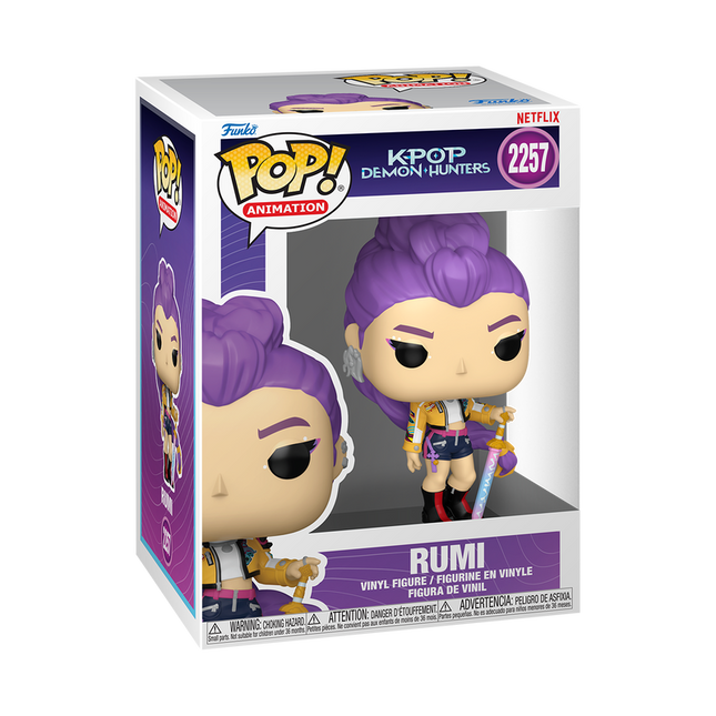 Funko Pop! K-Pop Demon Hunters Figure - Rumi