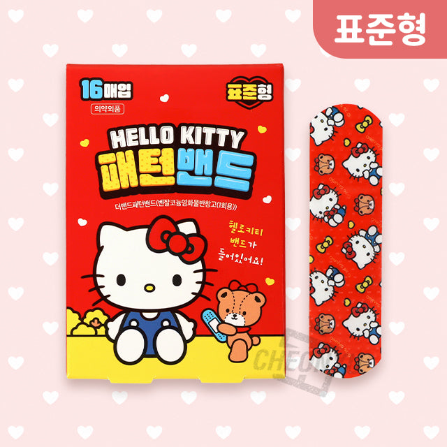Hello Kitty Pattern Band Aid 16pcs Character Bandage - standard type