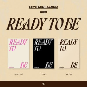 TWICE - 12th Mini Album [READY TO BE] (READY / TO / BE Ver.)
