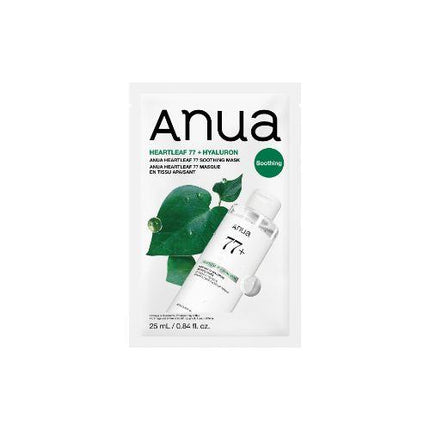 [ANUA] HEARTLEAF 77 SOOTHING MASK 25ml 1ea
