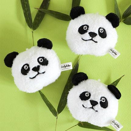 Animal face keyring - 01 Panda