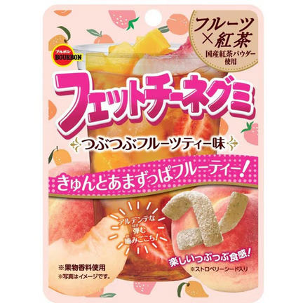 Bourbon Fettuccine Gummy Fruit Tea 47g