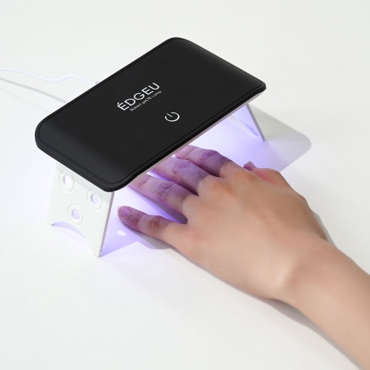 [EDGE U] BAKED GELTE LAMP / BLACK (SALE)