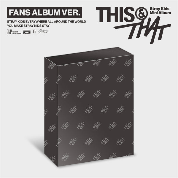 (PRE-ORDER) Stray Kids - 10th Mini Album [THIS & THAT] (FANS ALBUM Ver.)
